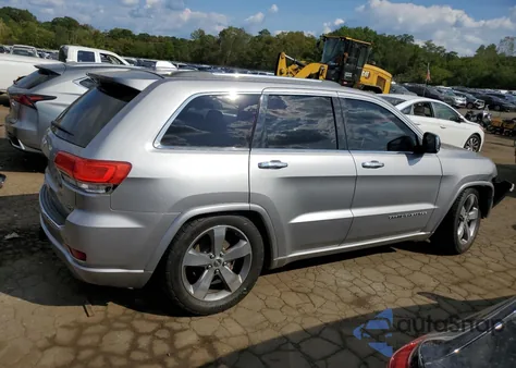 2014 Jeep Grand Cherokee Overland из США, поврежденный, VIN 1C4RJFCG4EC303241